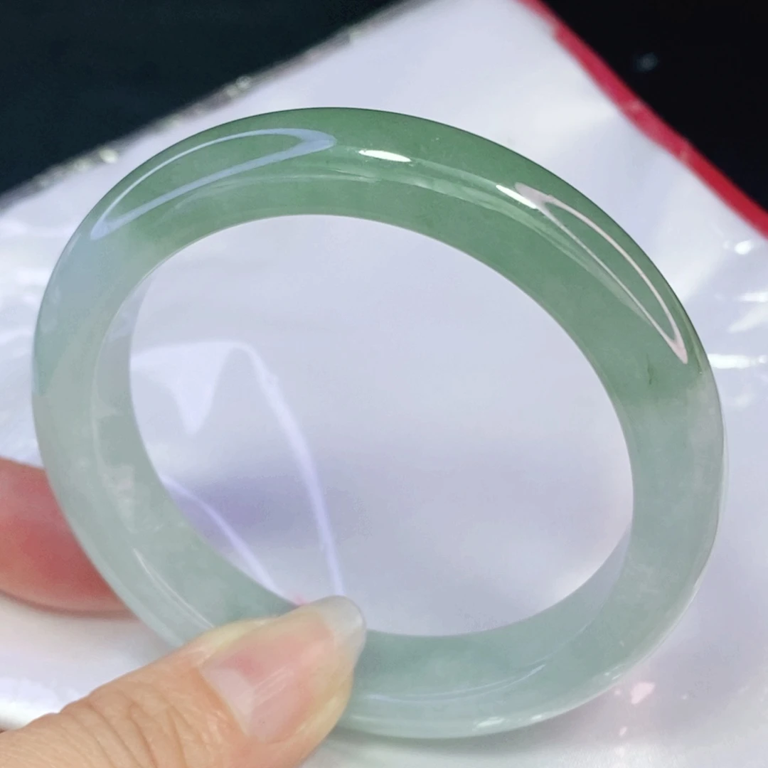 未镶嵌手镯翡翠56.6正圈