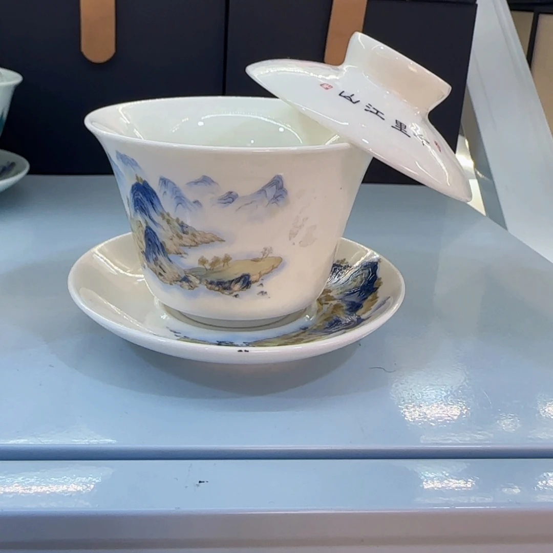 这些盖碗真好看！！！