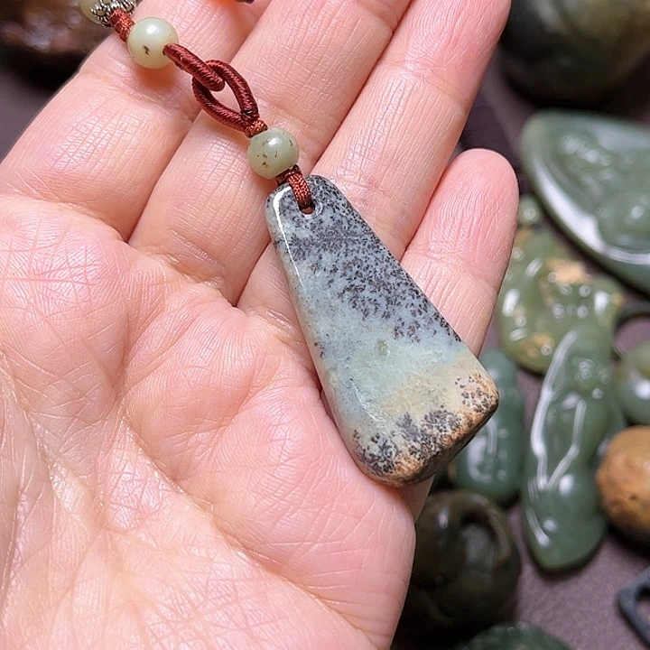 岫岩河磨玉（透闪石质玉）手绳未镶嵌