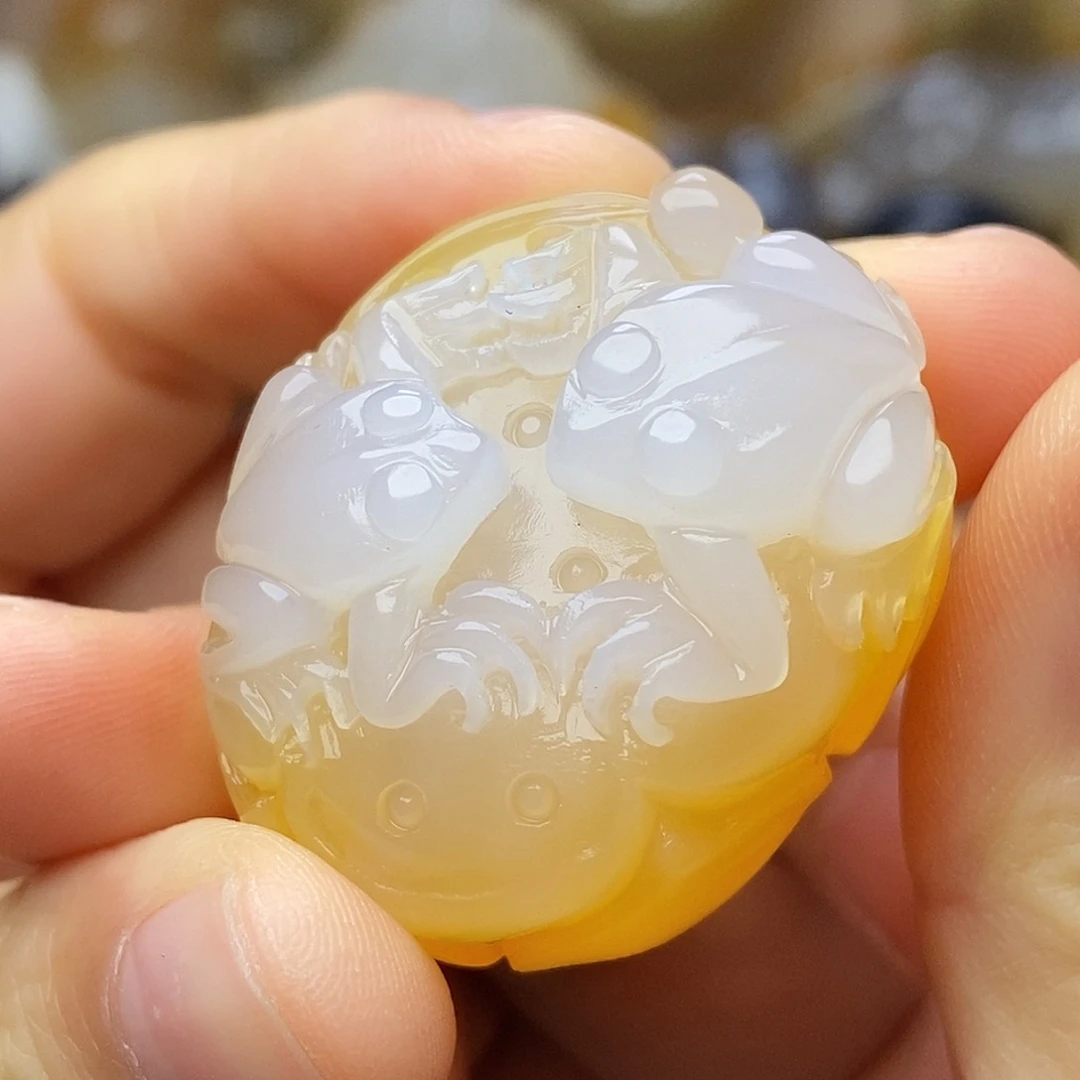 玛瑙/玉髓未镶嵌把件