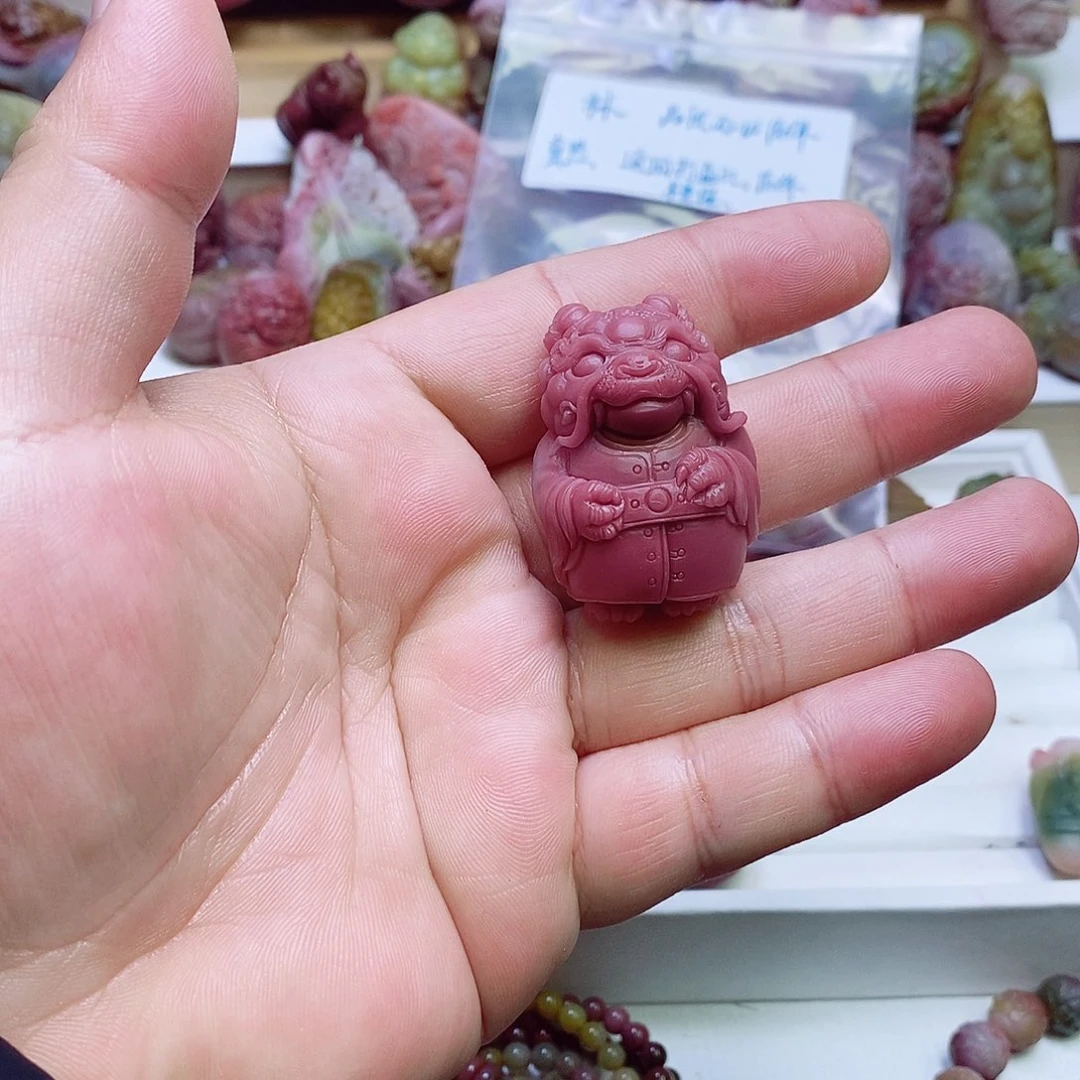 玛瑙/玉髓盐源玛瑙吊坠未镶嵌