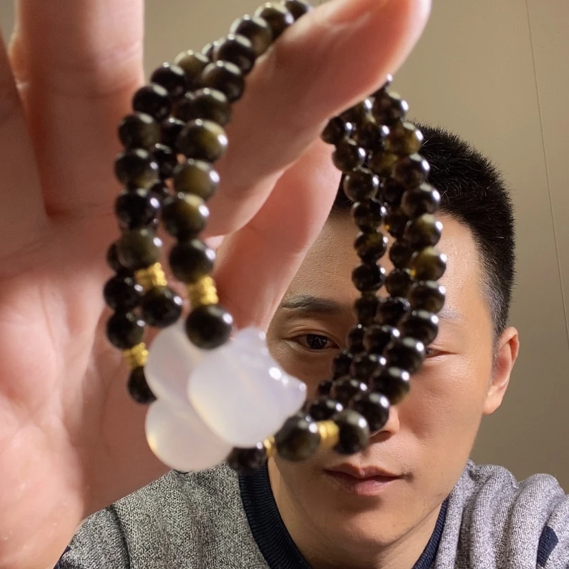 【闪购商品】水晶手链未镶嵌金耀石手链