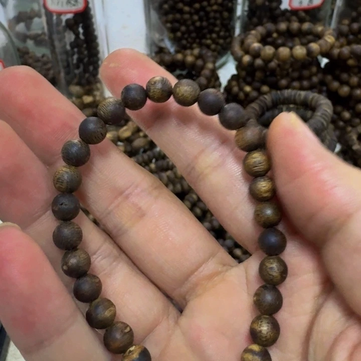 老***色沉香沉香碎屑奇楠沉香张勺子3