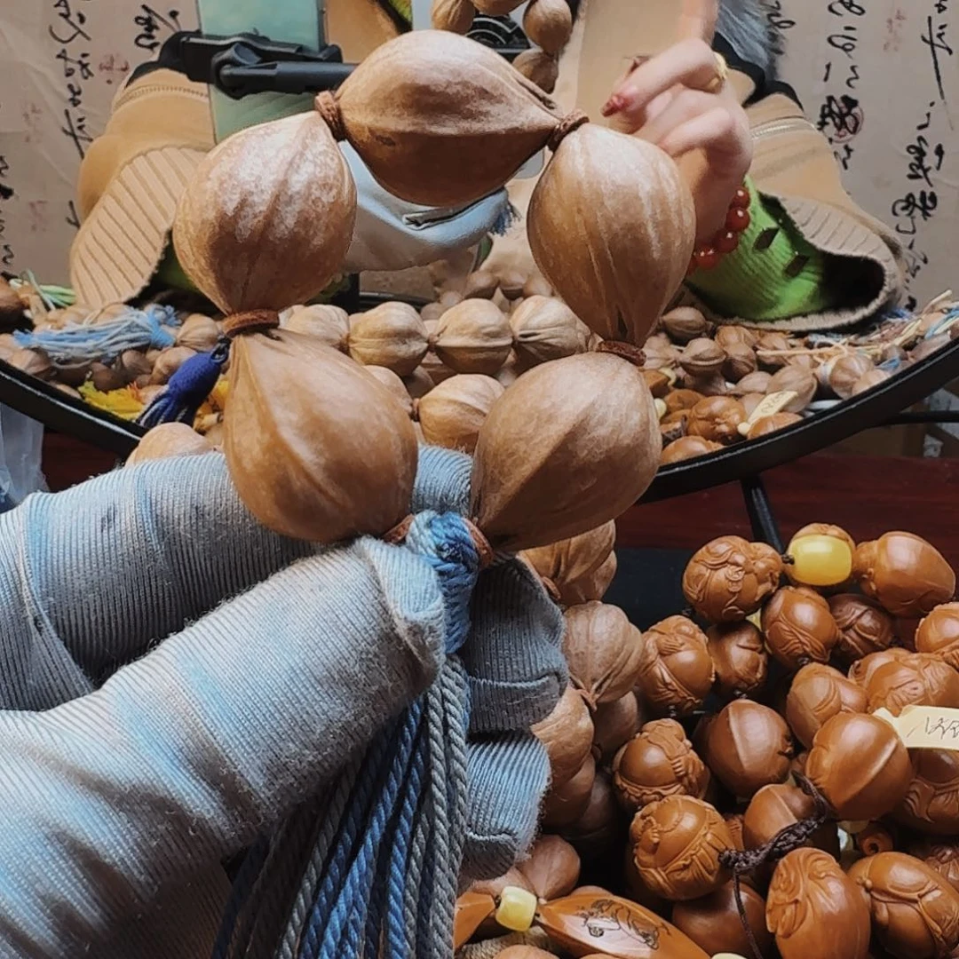 橄榄核手串蒜头核