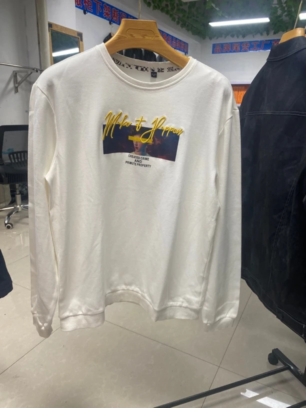 断码特价纯棉圆领卫衣秋冬