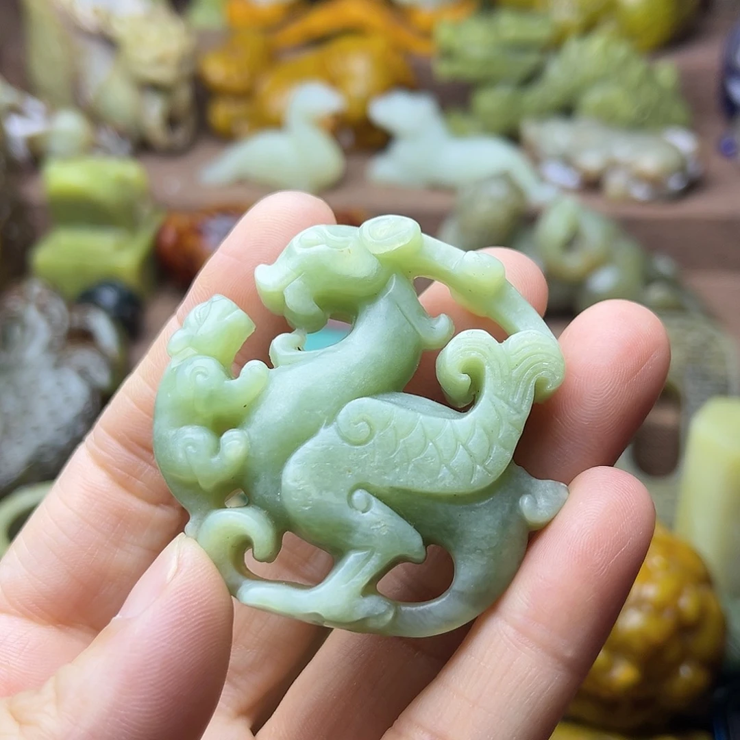 白玉菩提吊坠97。