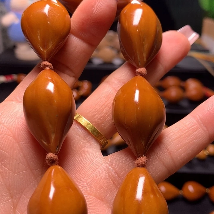 风***人橄榄核手串/手链三花手串