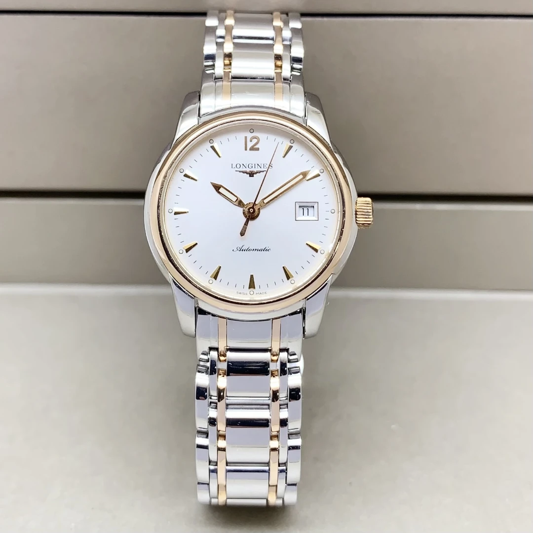 95新 Longines/浪琴 制表传统/30mm/间金/自动机械女表