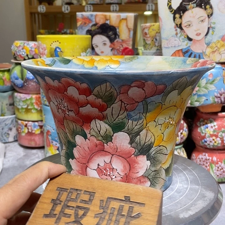 景德镇艺术手绘作品