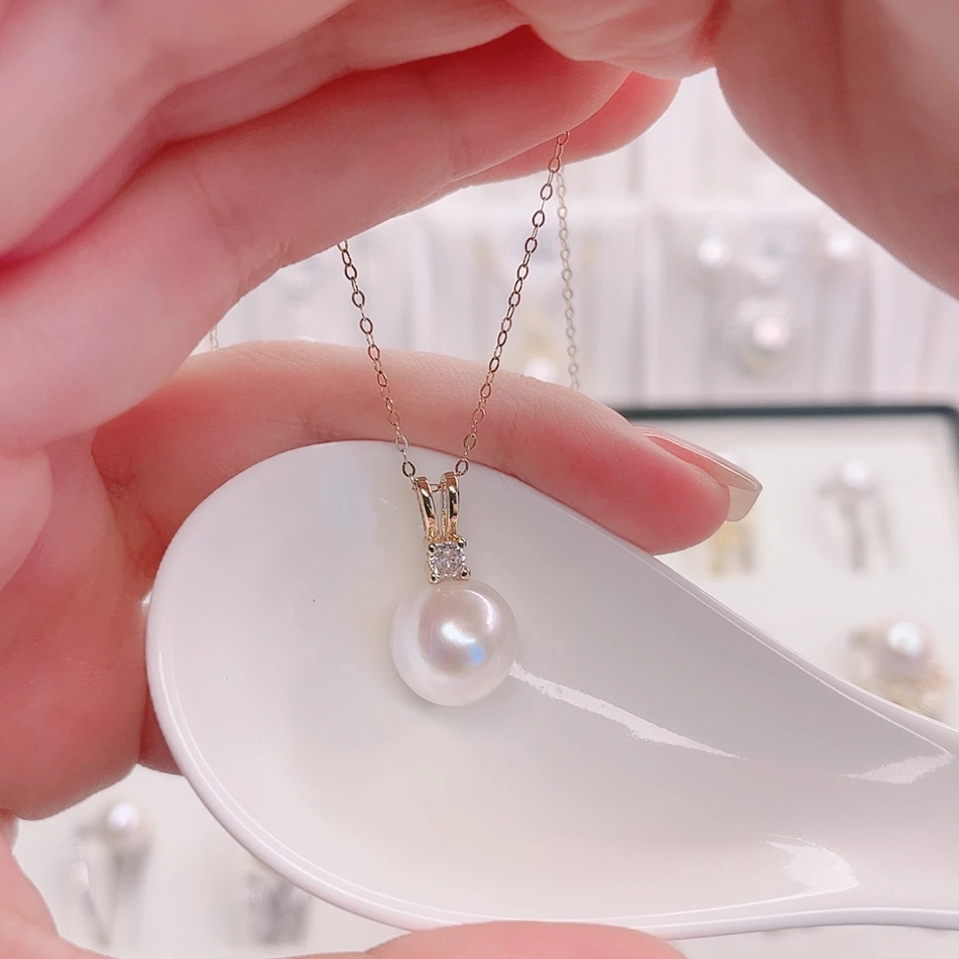 未镶嵌吊坠(赠链)淡水珍珠