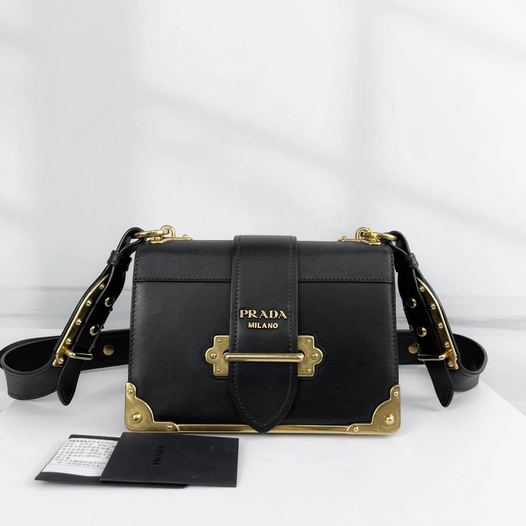 99新 Prada/普拉达 单肩包/C920/371330