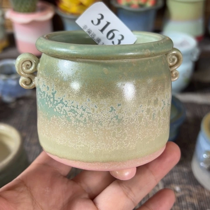 口6高7 手工花盆满30包邮