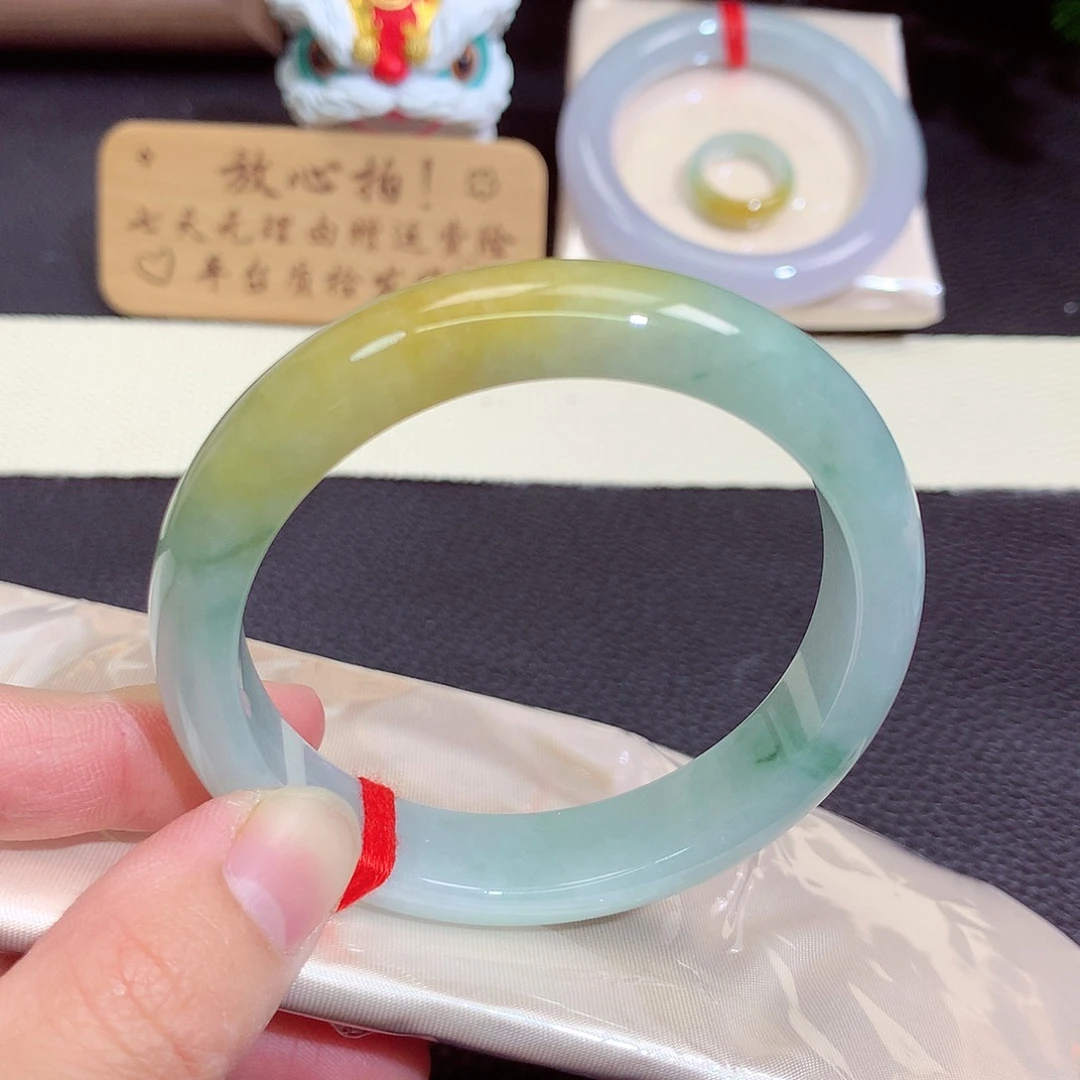 翡翠未镶嵌手镯1273