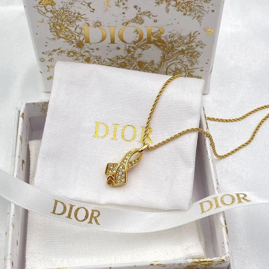 胖虎佳佳/迪奥/95新/公价0/饰品/项链/31B2509150015