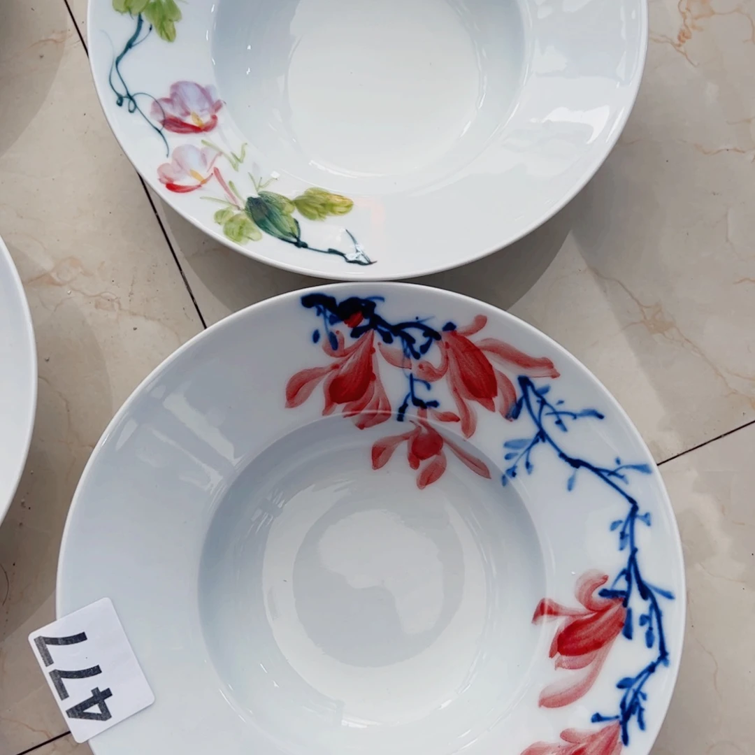 盘子力****?景德镇陶瓷手工手绘制作