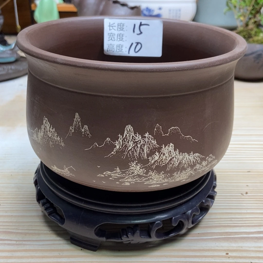 瓷片陶瓷花盆陶瓷艺术