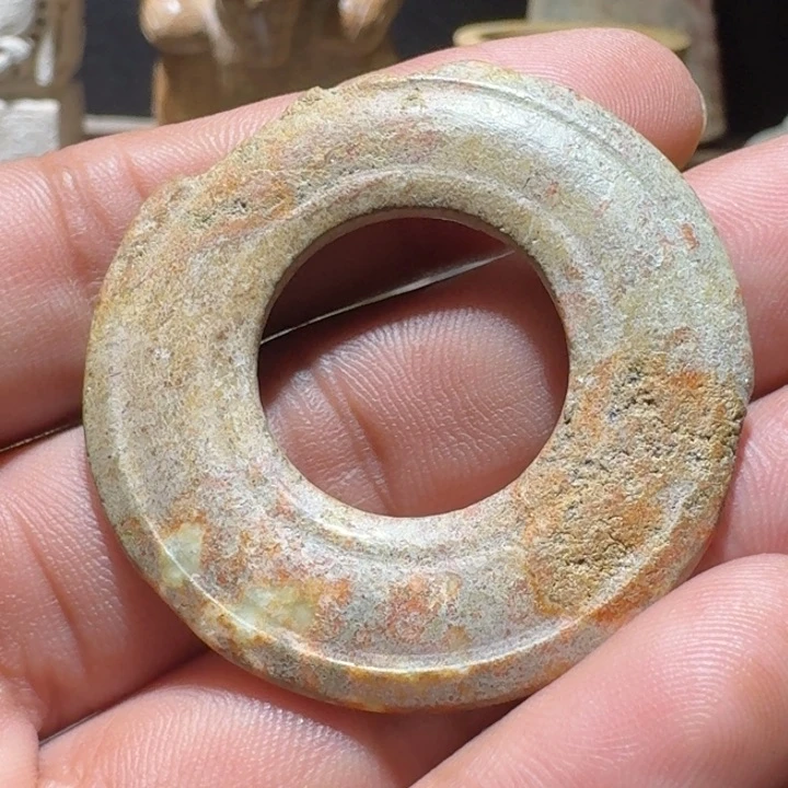 和田玉（糖玉）颈饰未镶嵌用****4