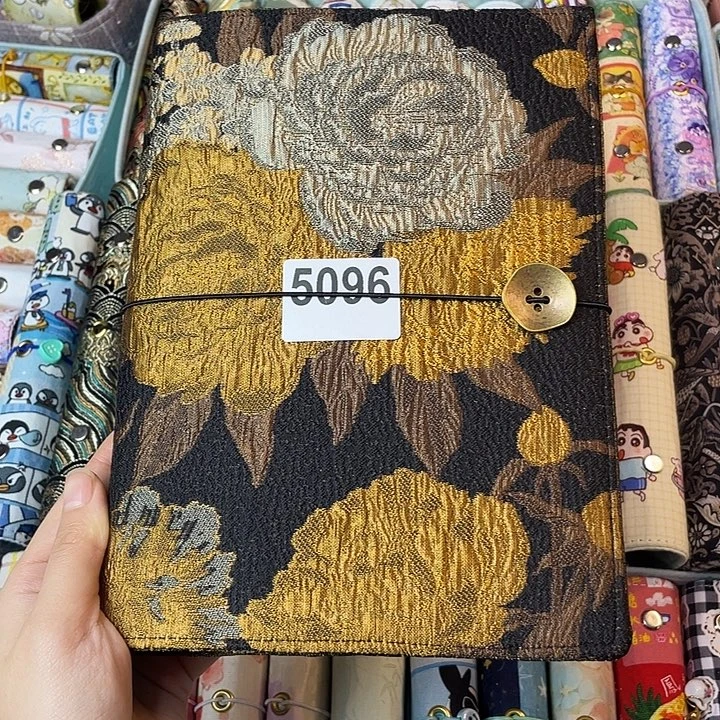 织绣A5活页不加纸5096