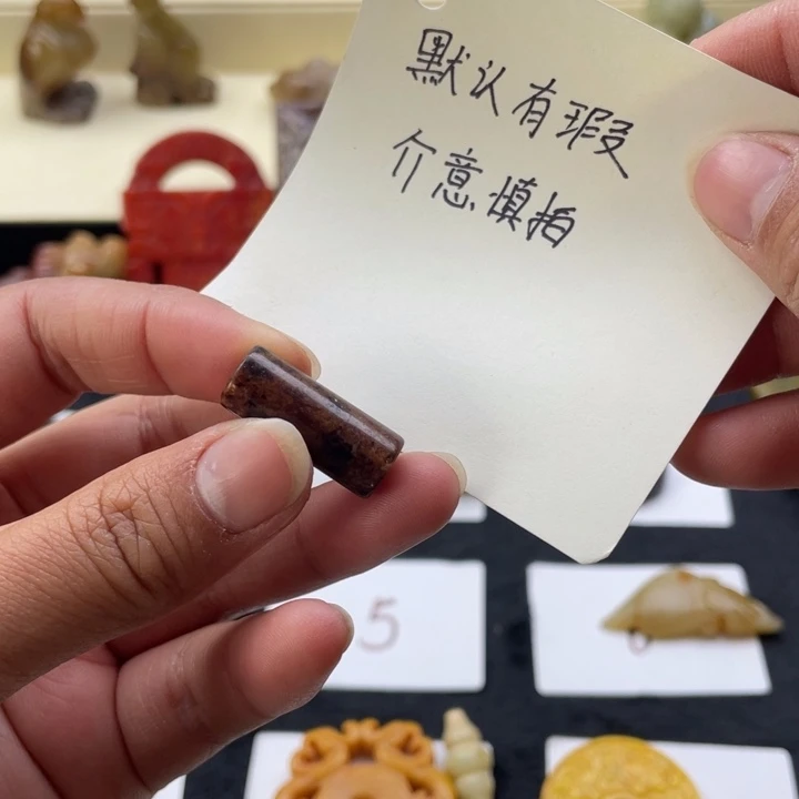 蛇纹石玉颈饰未镶嵌47