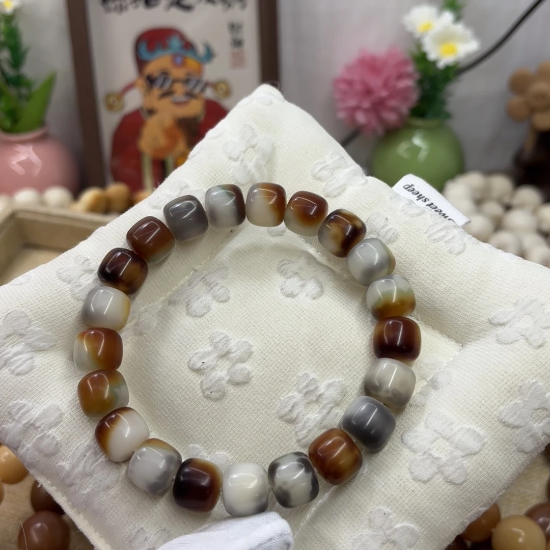 菩提根/象牙果吊坠13干磨花皮901