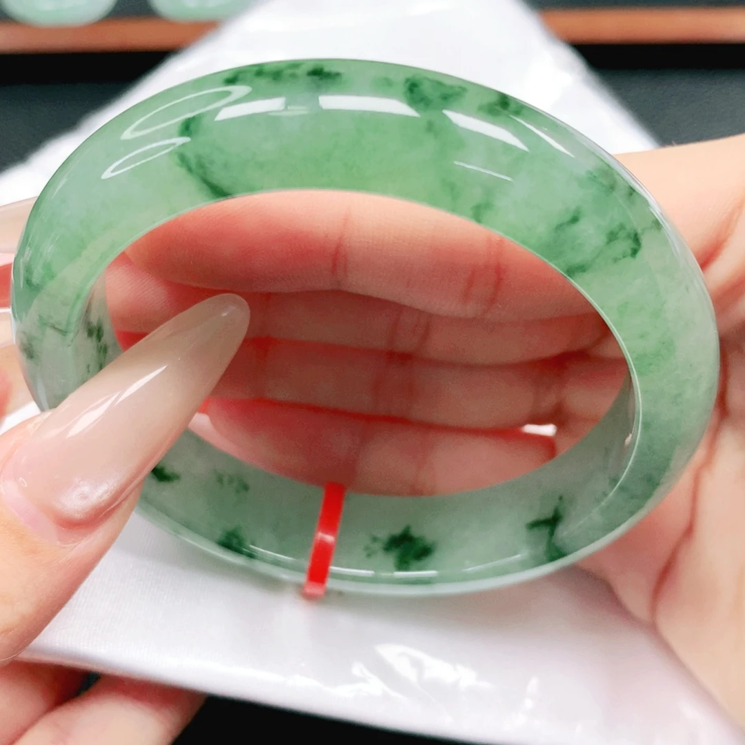 翡翠未镶嵌手镯58