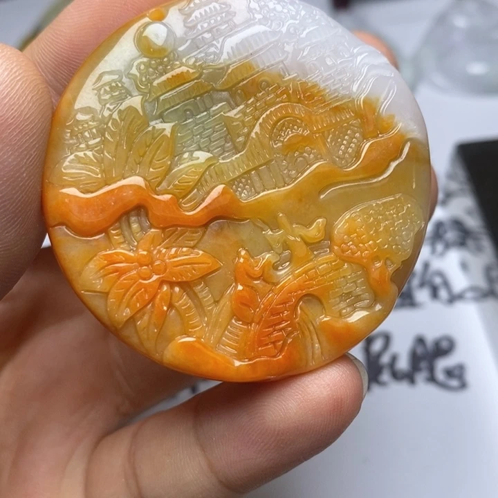 颈饰未镶嵌翡翠翡翠