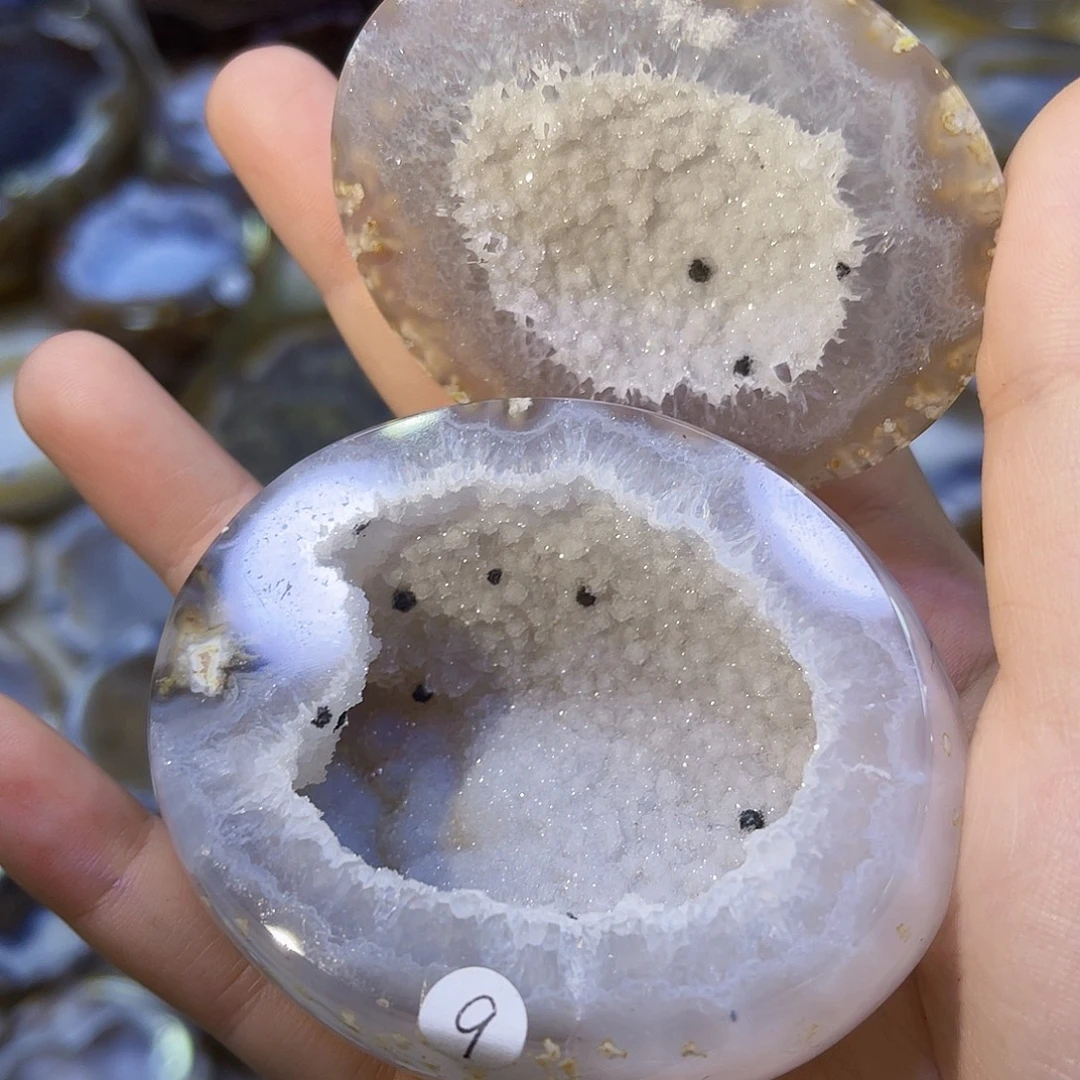 紫晶珠宝半成品未镶嵌