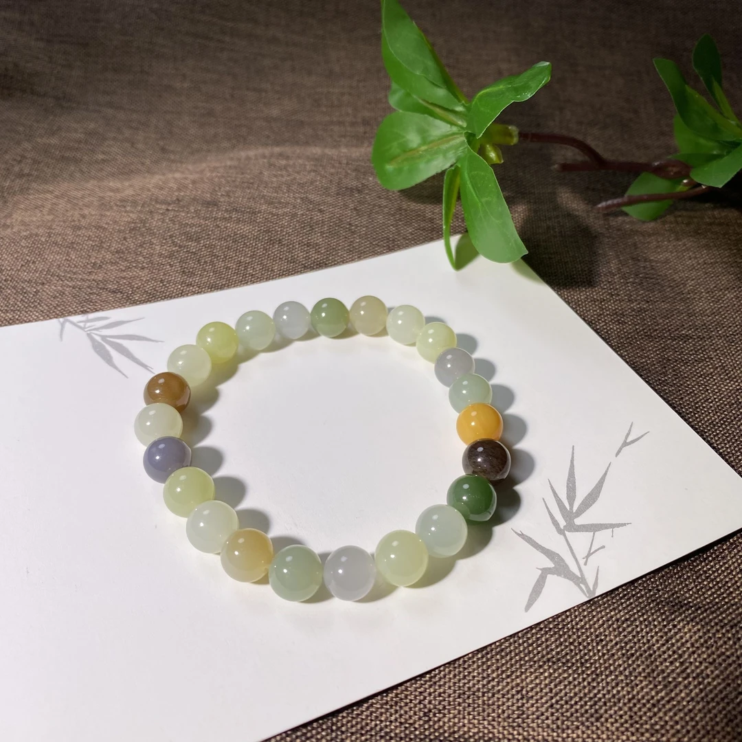 和田玉多宝手串A 8m