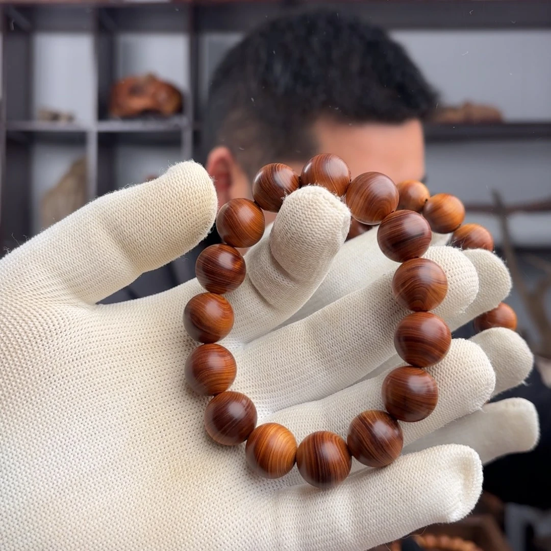 弓***3手串/手链柏木（崖柏）1.5陈化黑油乱纹福利