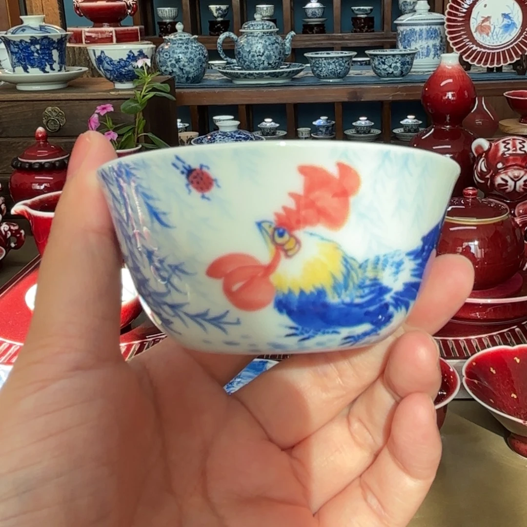 陶闻轩坊鸡缸杯万赞