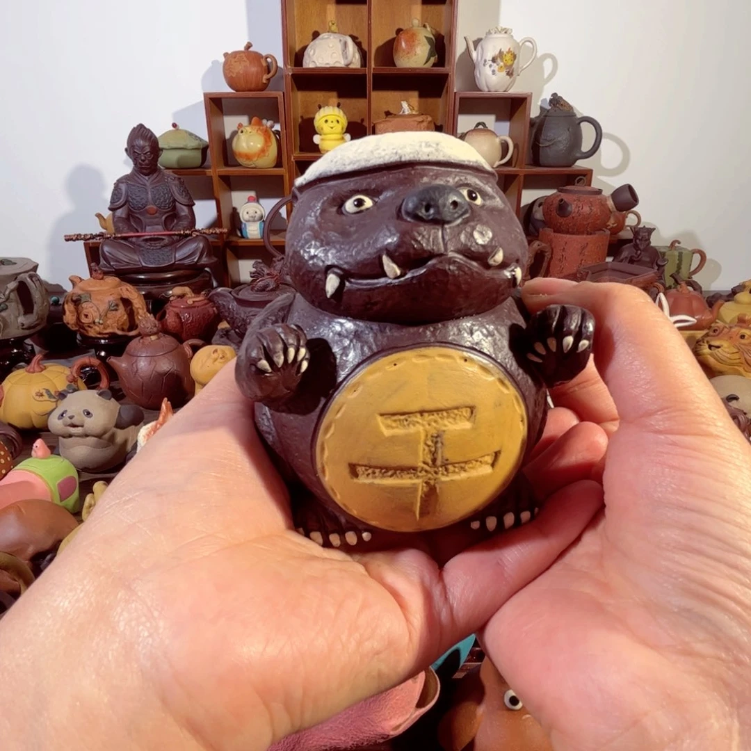 紫砂茶壶纯手工制作过程非常