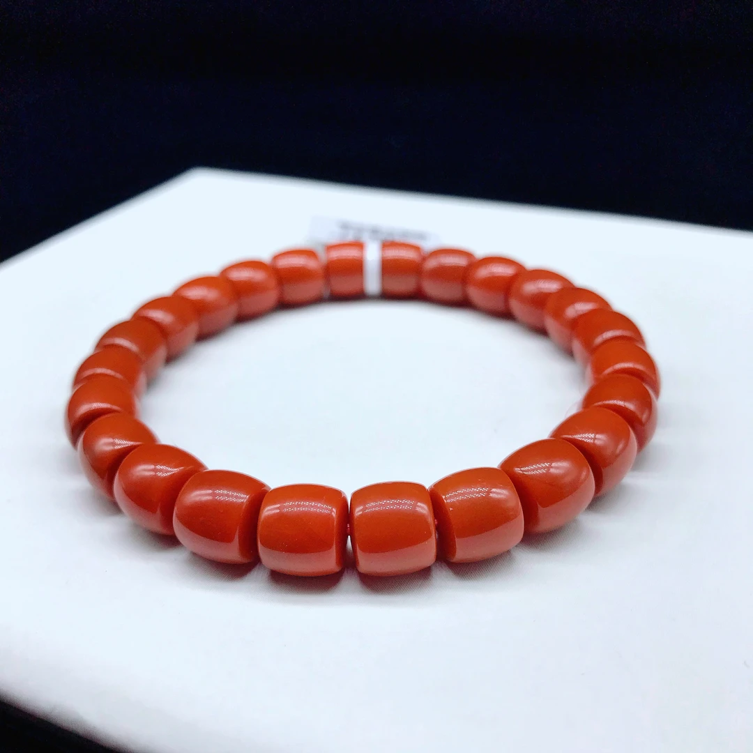 【小雪】南红四川瓦西高货直切精美百搭9mm