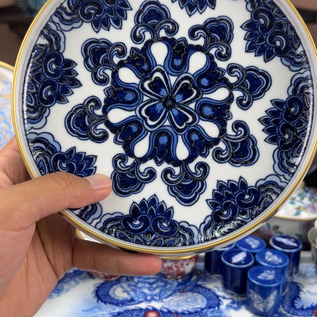 ༺***༻瓷片景德镇手工手绘陶瓷