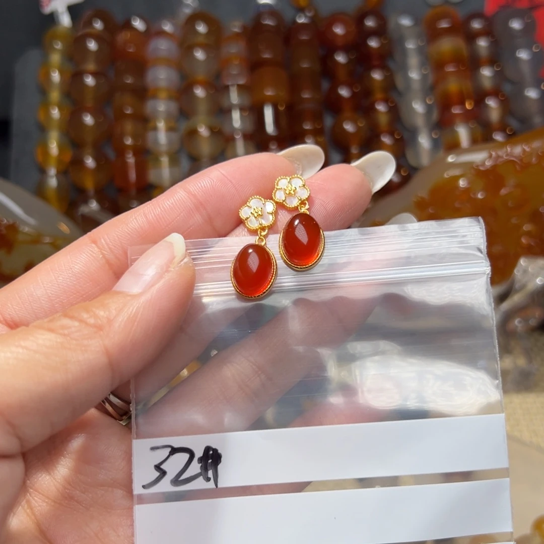 玛瑙/玉髓合金颈饰东***香32