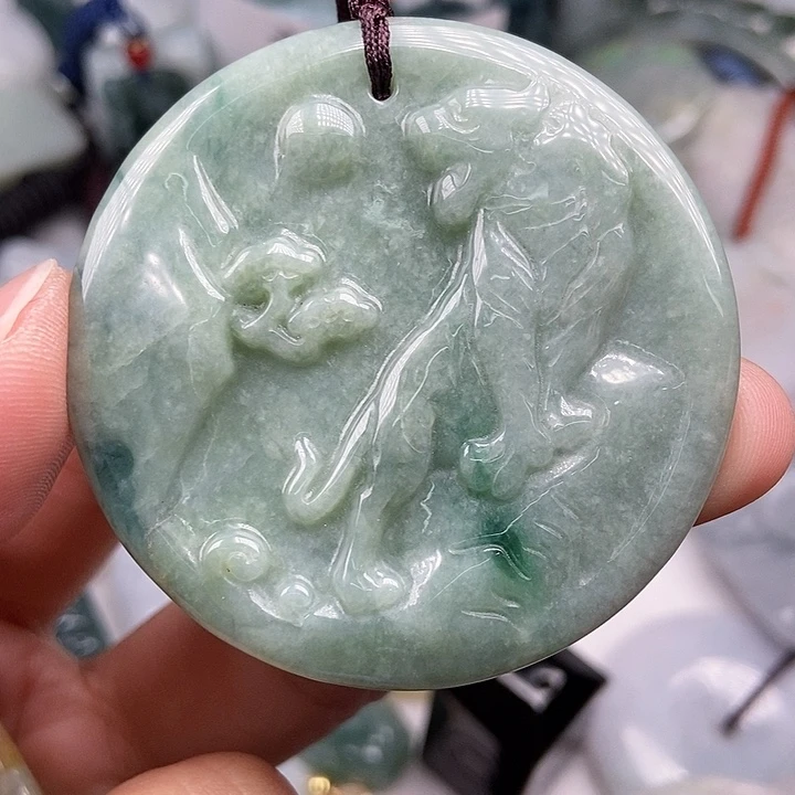 未镶嵌挂件翡翠翡翠
