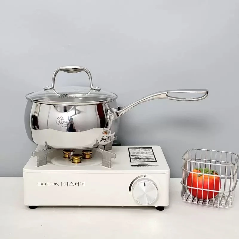 【出欧原单】维乐仕18-10不锈钢奶锅宝宝辅食锅16cm家用物理不粘锅