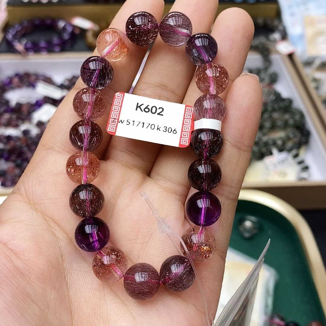 未镶嵌手链水晶K602超七10+
