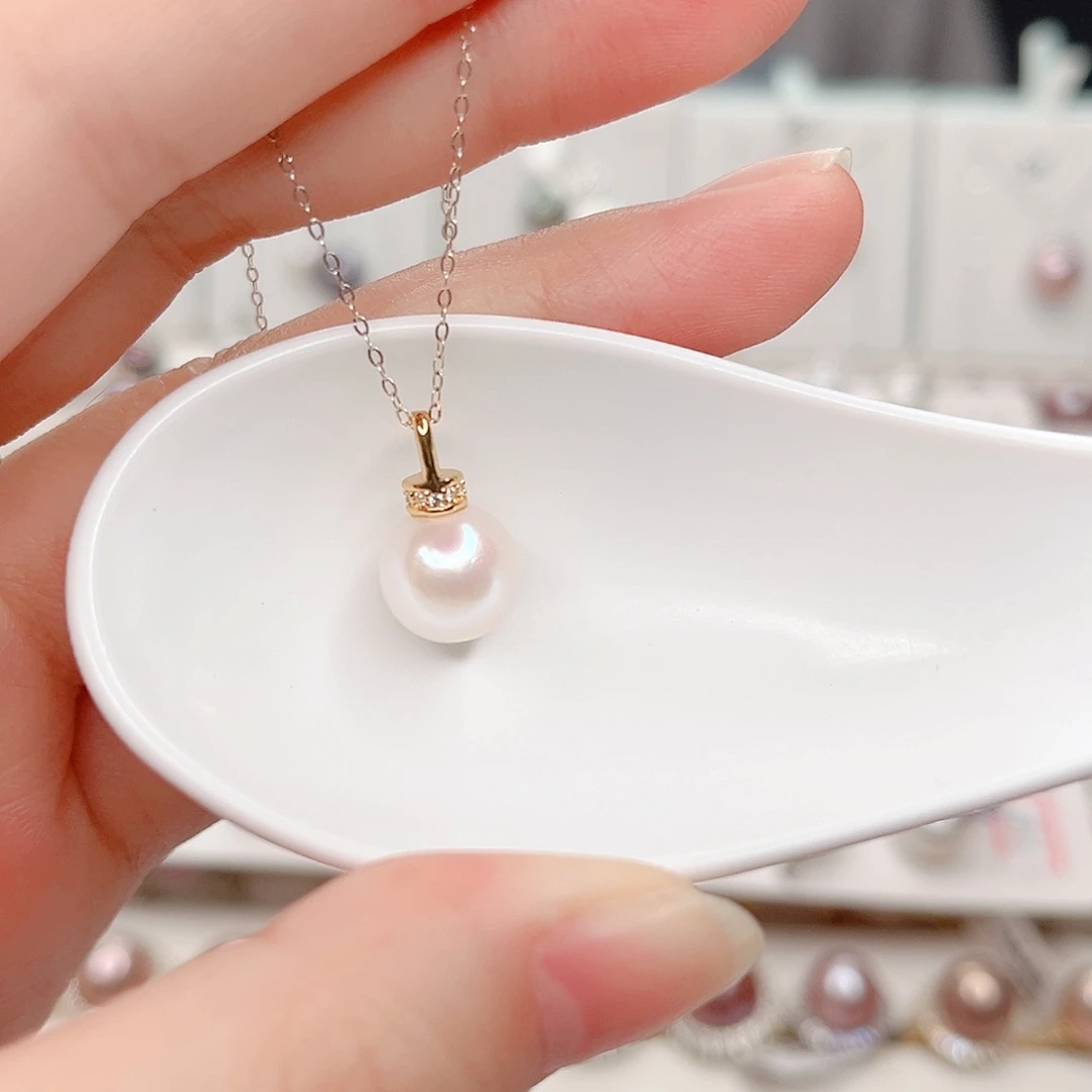 淡水珍珠合金吊坠(赠链)