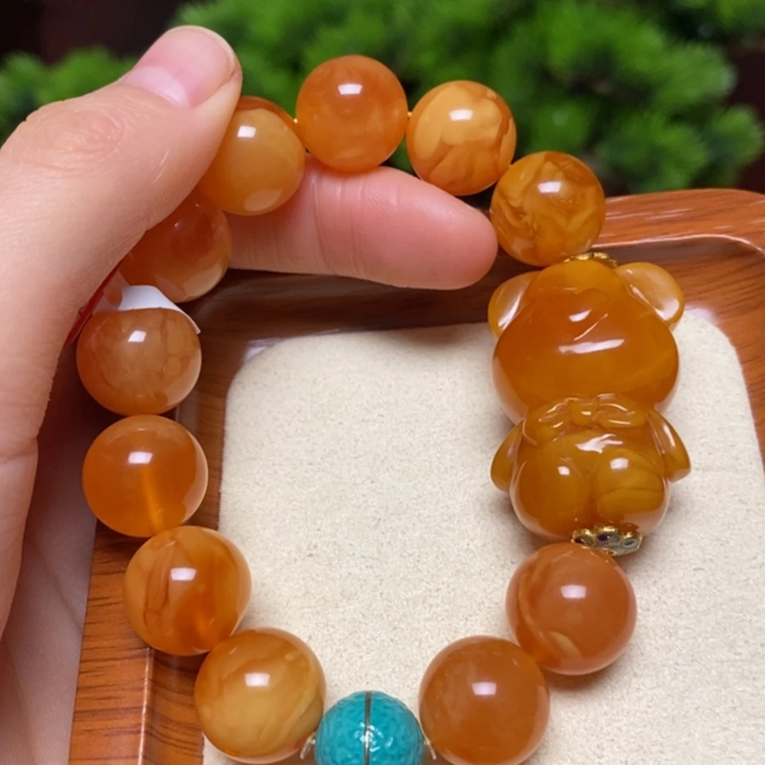 【闪购商品】手链蜜蜡未镶嵌手串