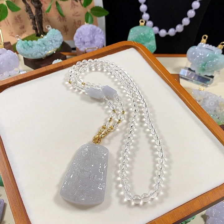 翡翠未镶嵌颈饰翡翠吊坠