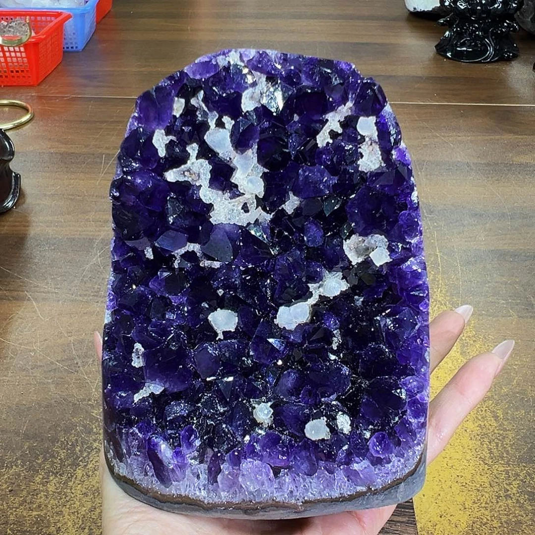 紫晶摆件未镶嵌福利