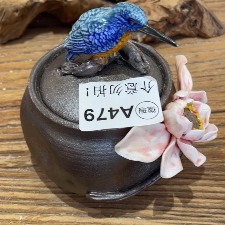 手工制作陶瓷茶具茶杯青蛙