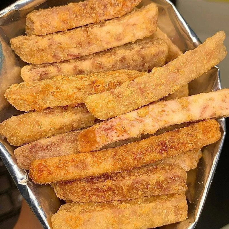 广西荔浦芋头条酥脆蟹黄味咸蛋葱香办公室孕妇追剧解馋零食油炸