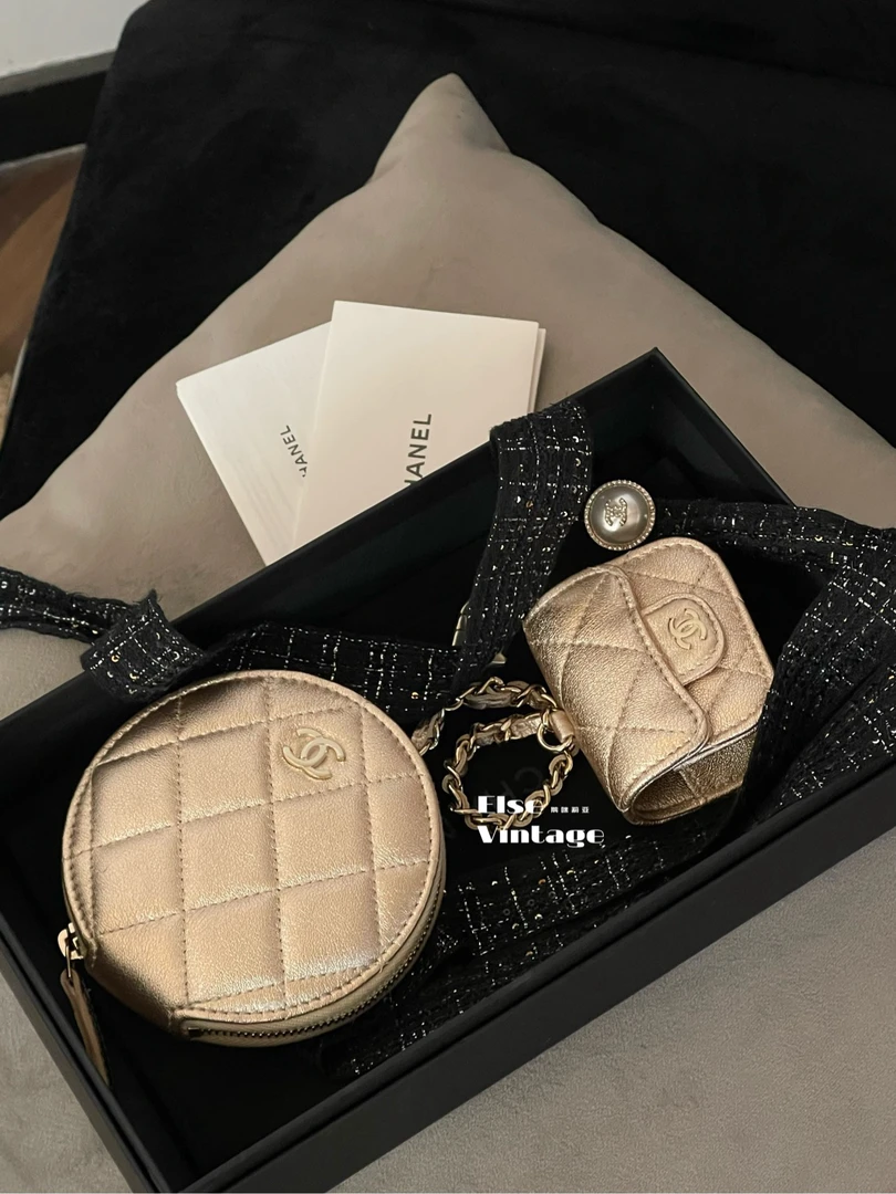 未使用 Chanel/香奈儿 Chanel Vic 二合一包挂