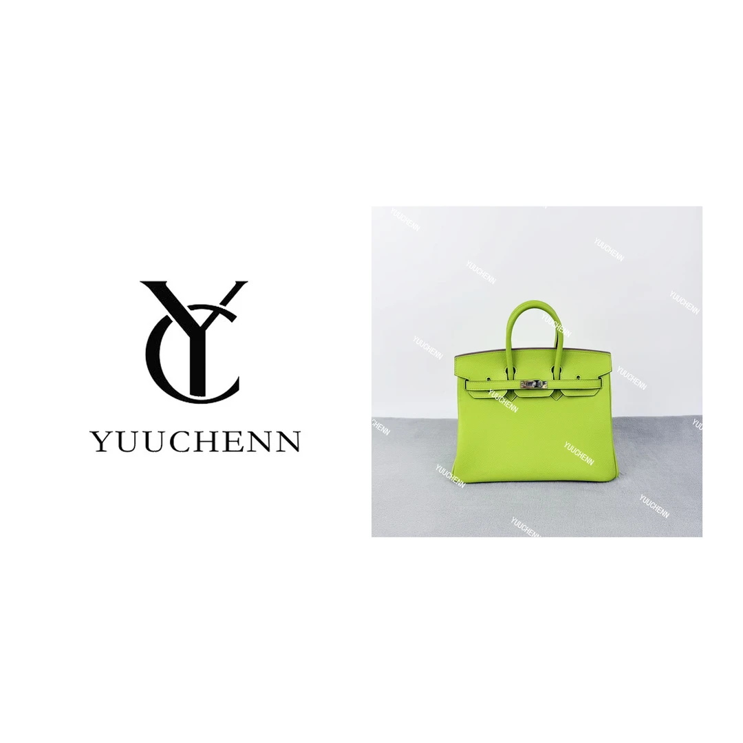 YUUCHENN/【birkin】evercolor牛皮25cm 葡萄绿 HH6095