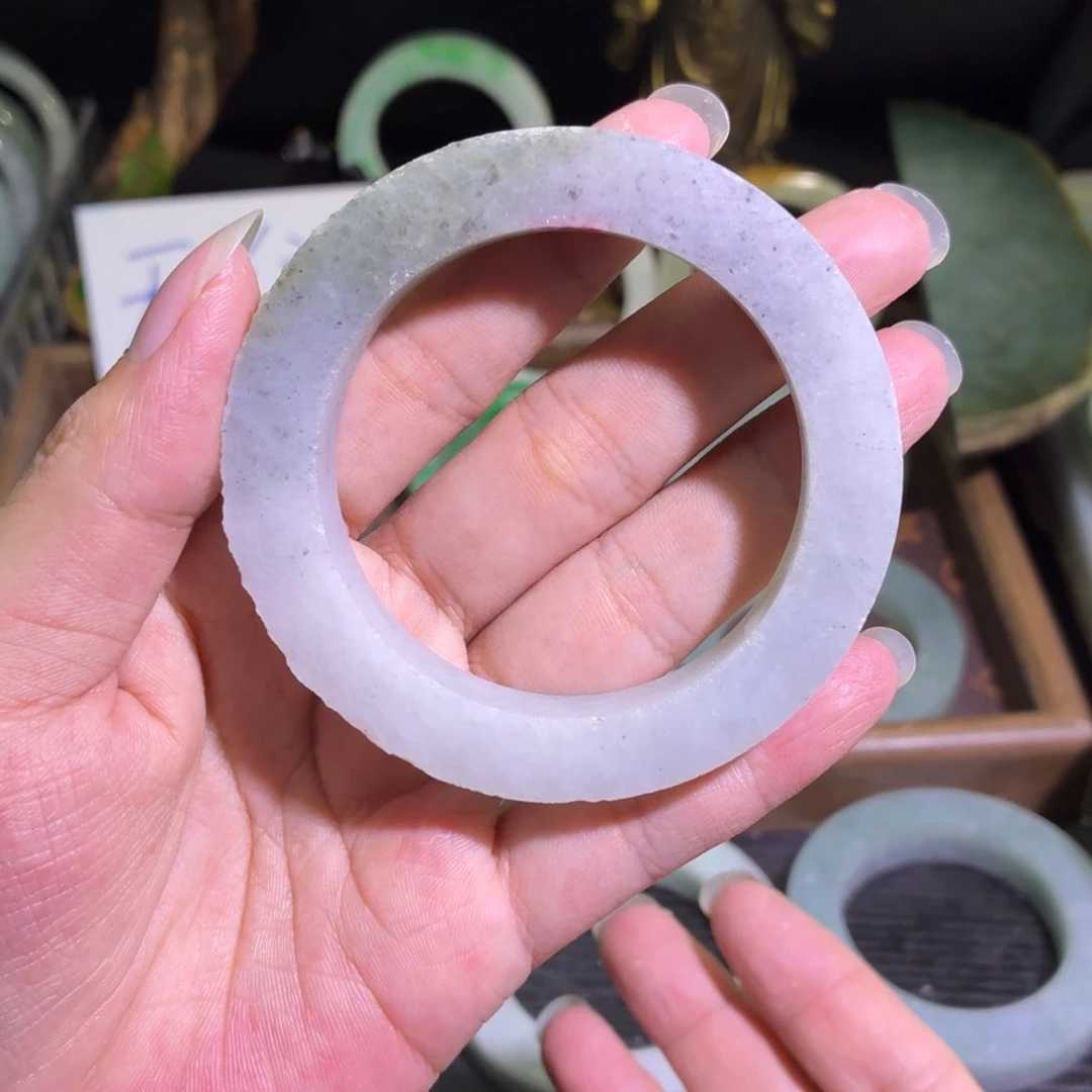 定制翡翠未镶嵌缅甸翡翠A货手镯毛胚定制