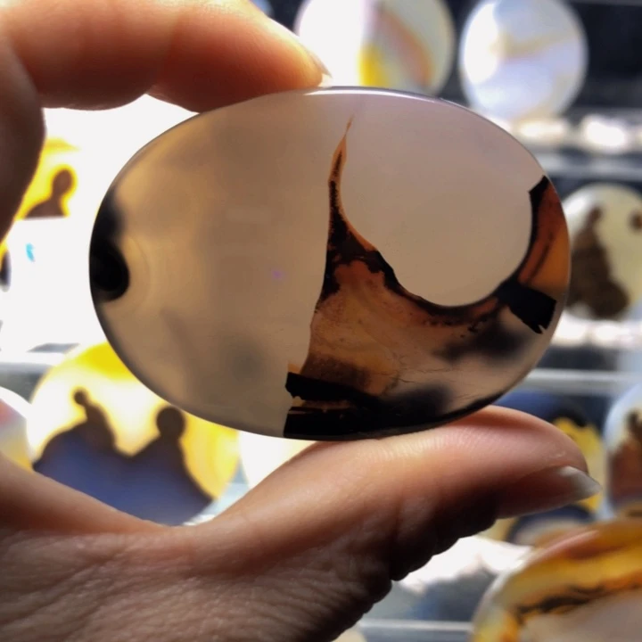 合金玛瑙/玉髓珠宝奇石54