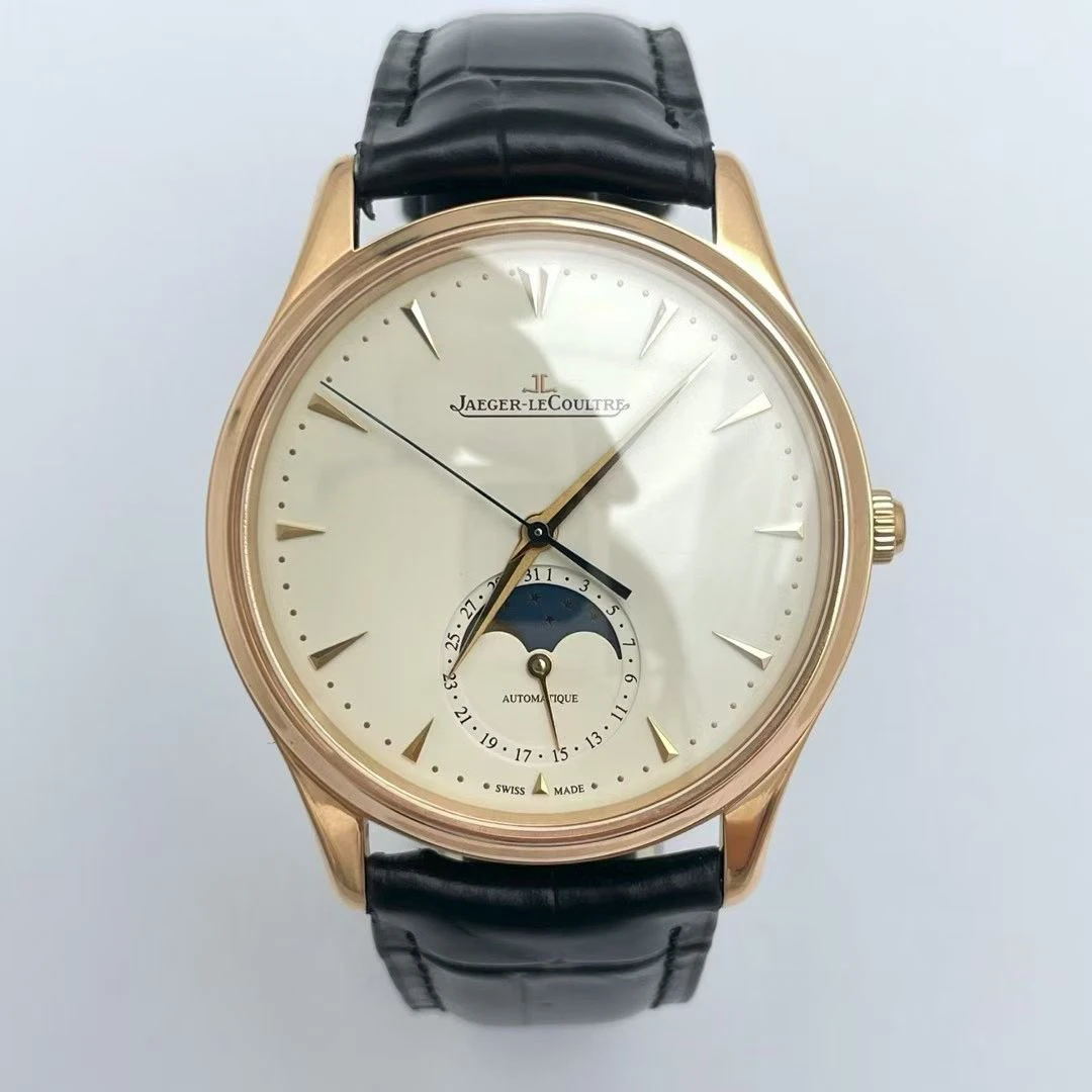 95新 Jaeger-LeCoultre/积家 月相大师/单表/1362520/39mm/18K金
