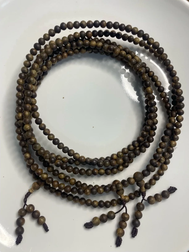 奇楠沉香张勺子卡5圆珠多圈 多样性发一条