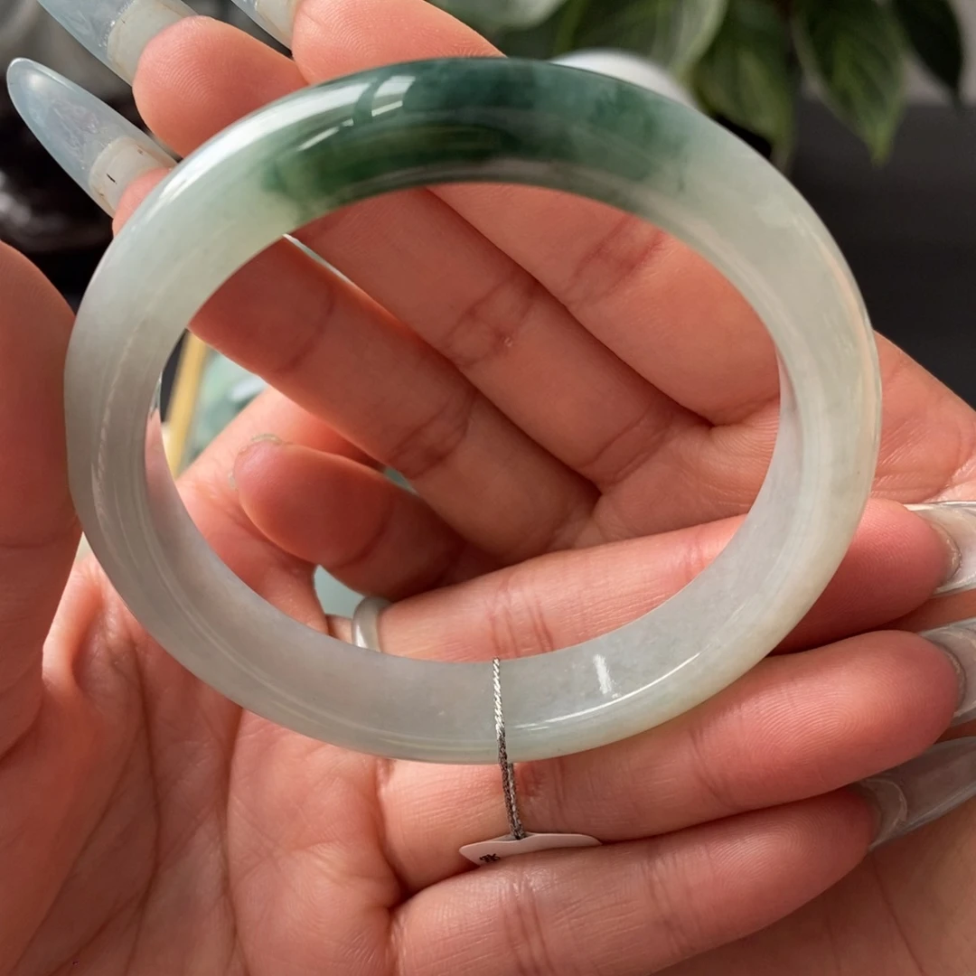 翡翠未镶嵌手镯天然